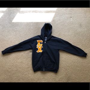 Sigma Chi Zip Up Hoodie